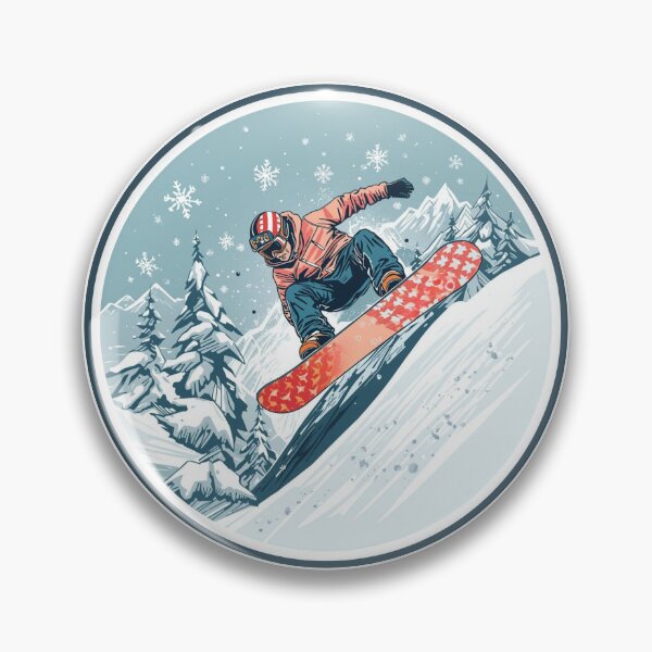 Item preview, Winter Sports Games Snowboarding Competition Olympic Sticker designed and sold by colorleafz.