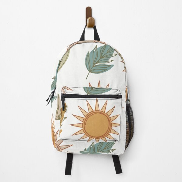 Item preview, Boho Minimalist Sun and Leaf Seamless Pattern Illustration Background designed and sold by DiNata.