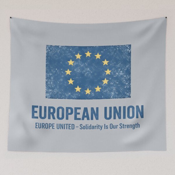Item preview, European Union Europe Unied Solidarity Is Our Strength designed and sold by HowToCanadian.