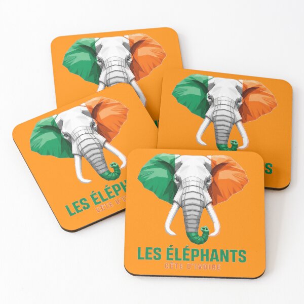 Item preview, Les Éléphants Abstract designed and sold by Majorprint.