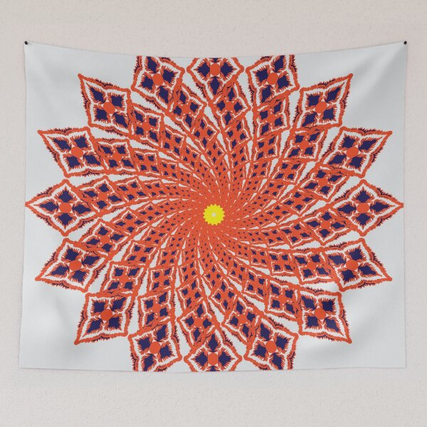Item preview, Radiant Inner Balance Mandala designed and sold by OIL Pattern Design .