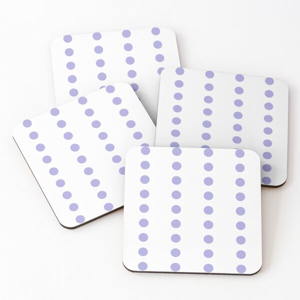 Item preview, Pastel Lilac Polka Dots on White  designed and sold by POLKAIWERX.