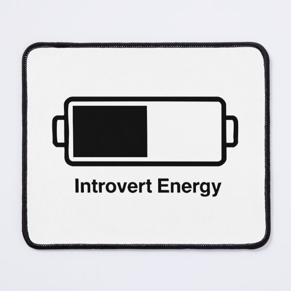 Item preview, Introvert Energy – Minimalist shirt for quiet strength & inner power designed and sold by Hans-Design.