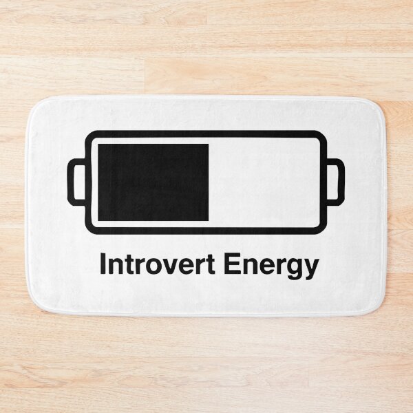 Item preview, Introvert Energy – Minimalist shirt for quiet strength & inner power designed and sold by Hans-Design.