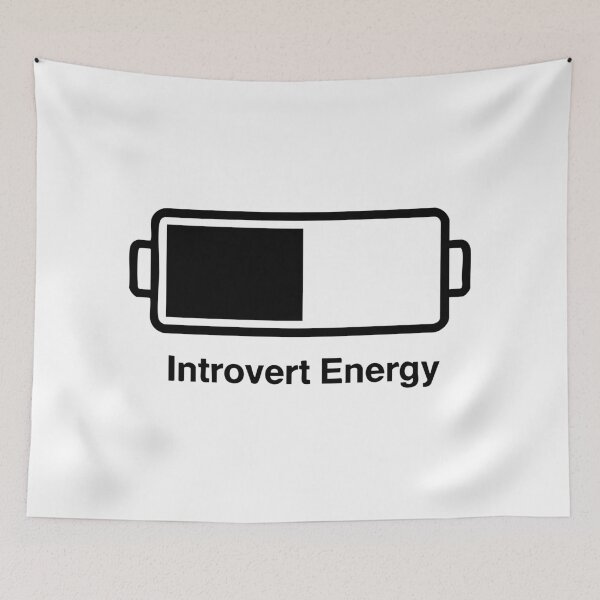 Item preview, Introvert Energy – Minimalist shirt for quiet strength & inner power designed and sold by Hans-Design.