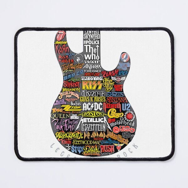 Item preview, Rock Guitar Legends Collage Art, Merch By Amazon, Redbubble, Teepublic, Limited Edition, Perfect Gi designed and sold by BooZooBoutique.