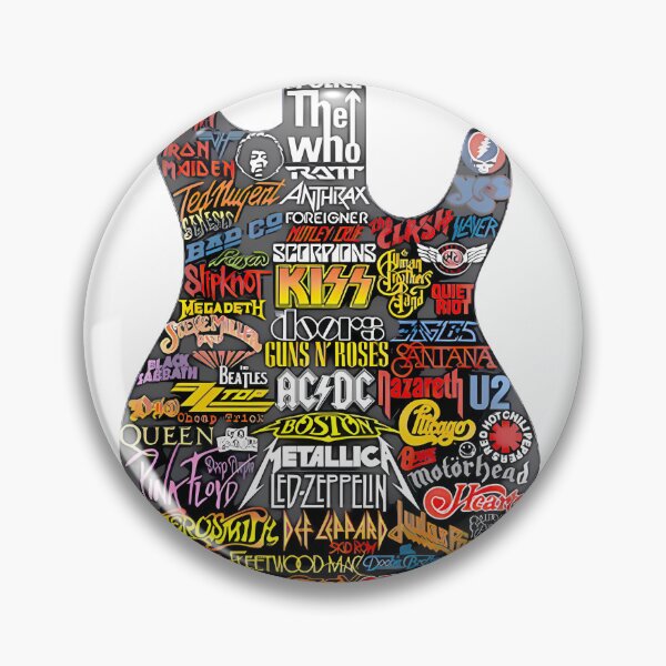 Item preview, Rock Guitar Legends Collage Art, Merch By Amazon, Redbubble, Teepublic, Limited Edition, Perfect Gi designed and sold by BooZooBoutique.
