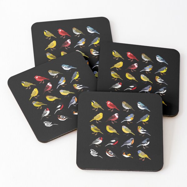 Item preview, Warbler Birds Pattern designed and sold by nqlcctulux48.
