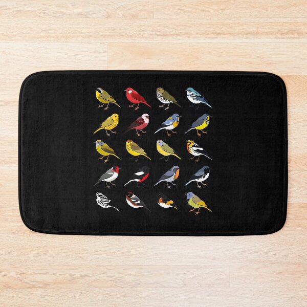 Item preview, Warbler Birds Pattern designed and sold by nqlcctulux48.
