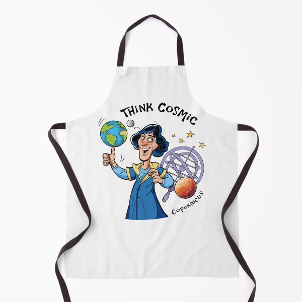 Item preview, Copernicus Cartoon – Think Cosmic | Funny Astronomy Science Art designed and sold by Green Bird Design.