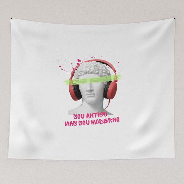 Item preview, SOU ANTIGO, MAS AOU MODERNO designed and sold by PGAart.