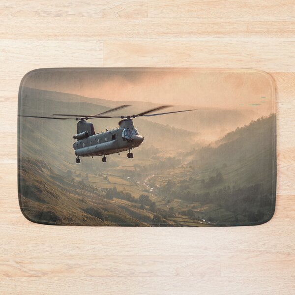 Item preview, Chinook at Dawn Over the Dales designed and sold by Skyframe Aviation.