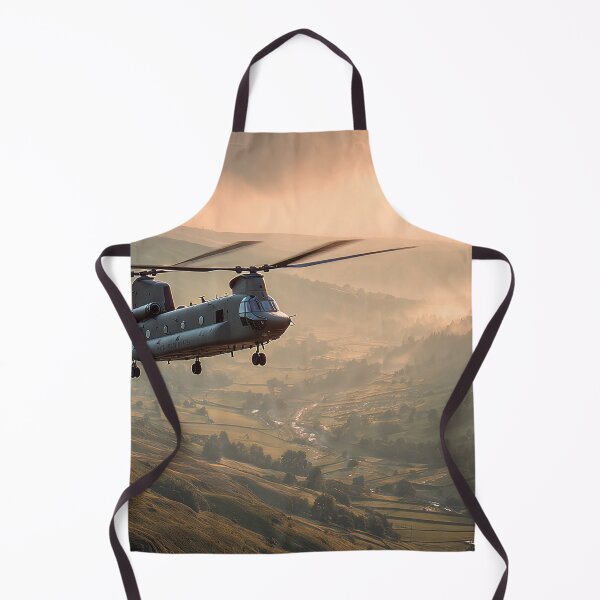 Item preview, Chinook at Dawn Over the Dales designed and sold by Skyframe Aviation.