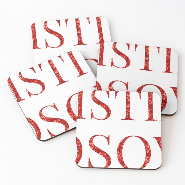Item preview, Pristina Kosovo Red Rhinestone Texture designed and sold by TheIconSmith.