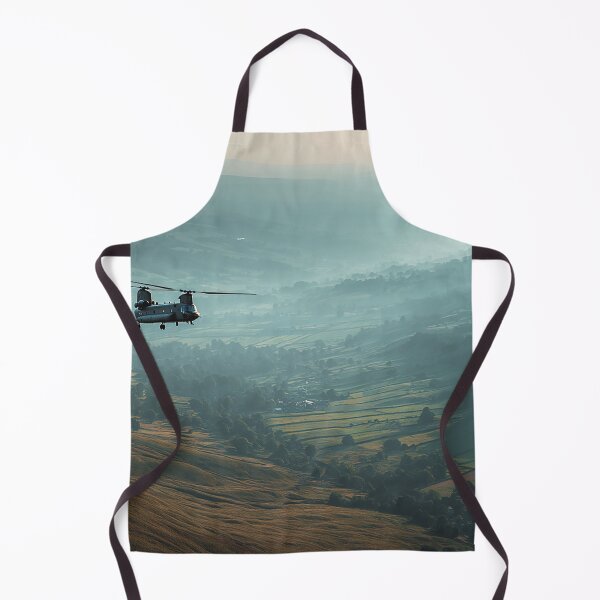 Item preview, Low-Flying Chinook in Golden Light designed and sold by Skyframe Aviation.