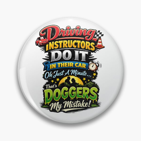 Item preview, Driving Instructors - Funny designed and sold by MarkColeImaging.