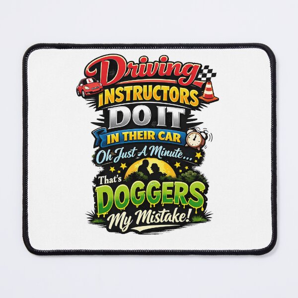 Item preview, Driving Instructors - Funny designed and sold by MarkColeImaging.