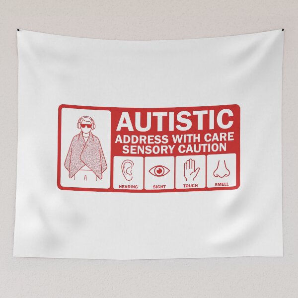 Item preview, Autistic - Address with Care designed and sold by sSk616.