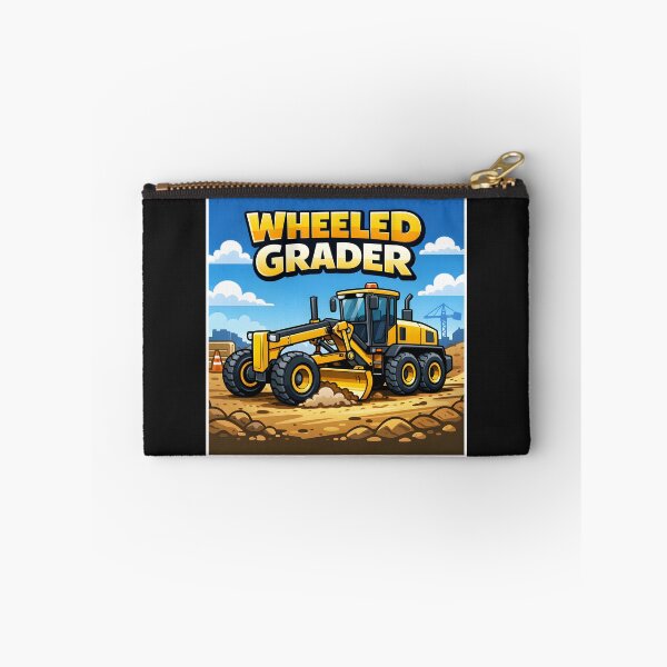 Item preview, Construction Vehicles - Wheeled Grader Vintage Retro Design designed and sold by VintageImageInc.