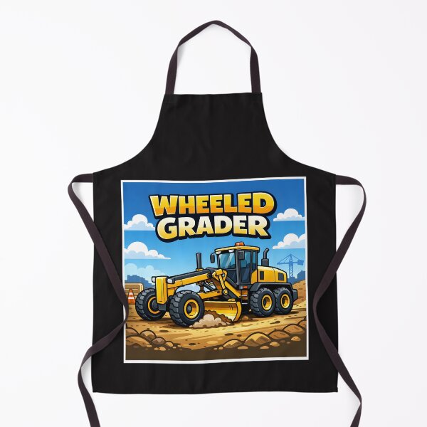 Item preview, Construction Vehicles - Wheeled Grader Vintage Retro Design designed and sold by VintageImageInc.