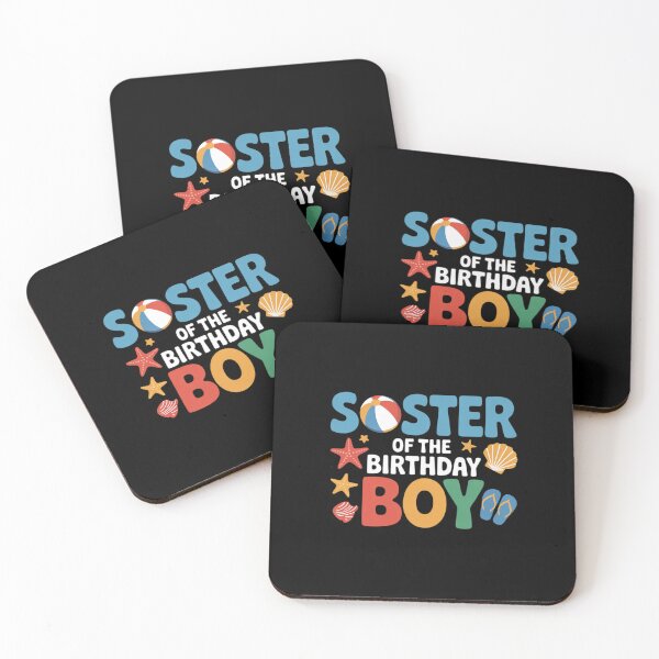 Item preview, Sister Birthday Boy Kid Beach Ball Theme Party Pool Matching designed and sold by joyouartArt.
