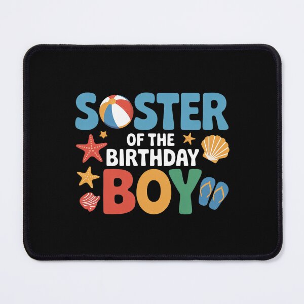 Item preview, Sister Birthday Boy Kid Beach Ball Theme Party Pool Matching designed and sold by joyouartArt.
