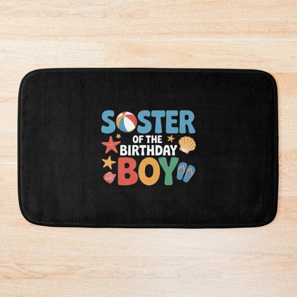 Item preview, Sister Birthday Boy Kid Beach Ball Theme Party Pool Matching designed and sold by joyouartArt.
