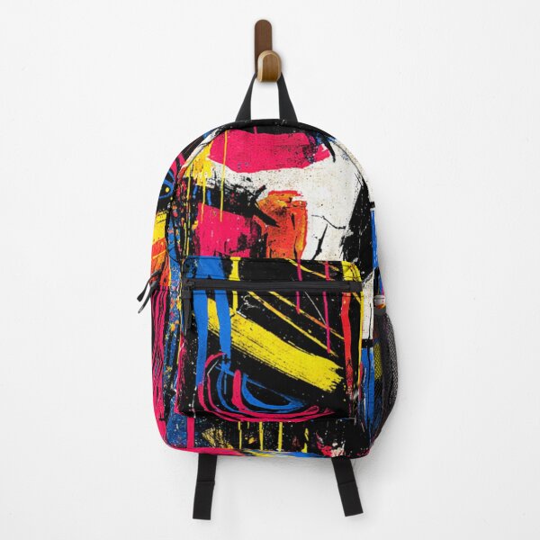 Item preview, GraffitX Pop Chaos Oracle – Abstract Street Surreal Portrait Art designed and sold by Blackcanvas444.