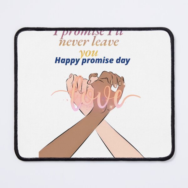 Item preview, Never Leave You Happy Promise Day Couple Art. designed and sold by PhantomArtStore.