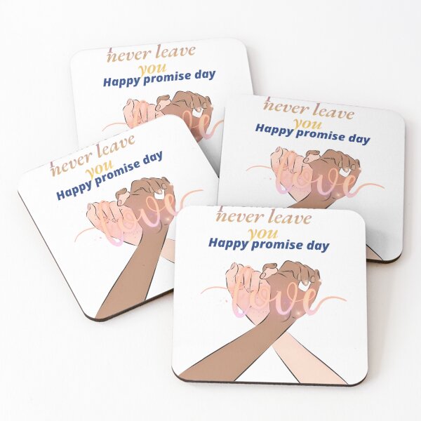 Item preview, Never Leave You Happy Promise Day Couple Art. designed and sold by PhantomArtStore.