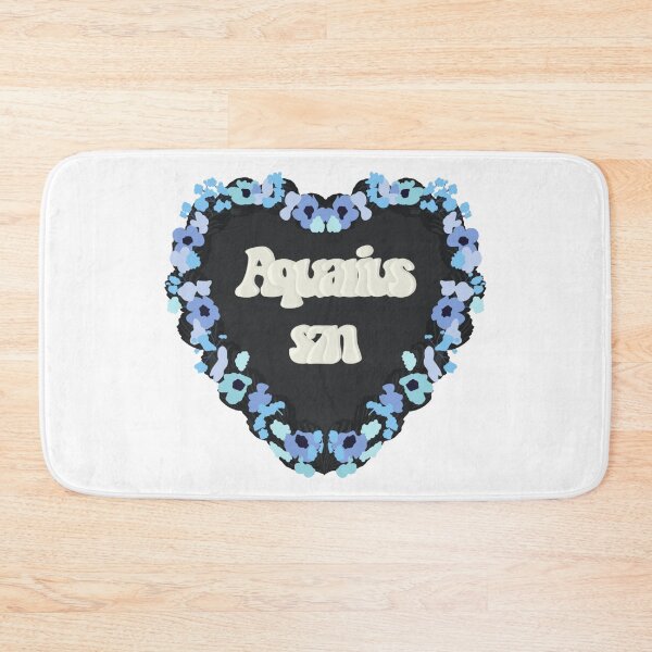 Item preview, Aquarius Season Star Sign Love Heart Birthday Cake designed and sold by FreeOrca.