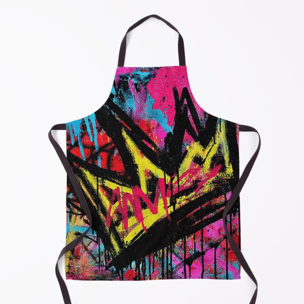 Item preview, GraffitX Pop Chaos Oracle – Abstract Street Surreal Portrait Art designed and sold by Blackcanvas444.