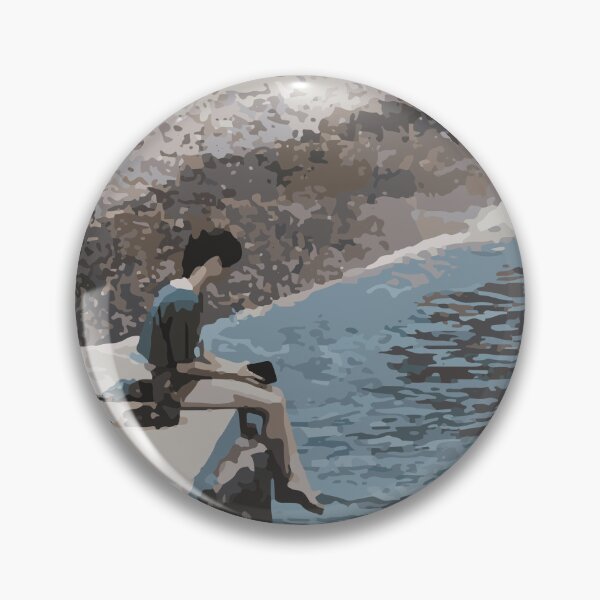 Item preview, Girl by the Sea  designed and sold by kabetanistudio.