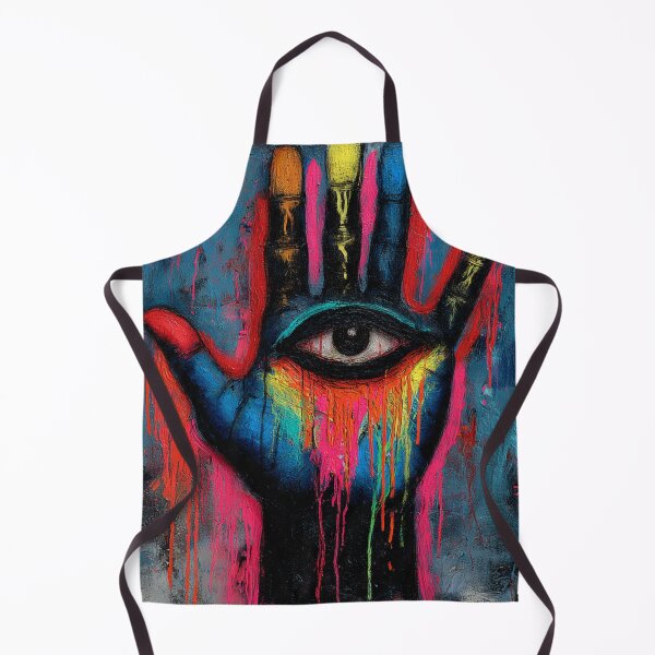 Item preview, GraffitX Pop Chaos Oracle – Abstract Street Surreal Portrait Art designed and sold by Blackcanvas444.