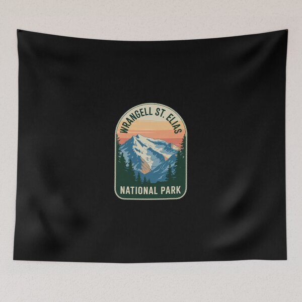 Item preview, Wrangell St. Elias National Park Sticker designed and sold by TulipaGraphics.