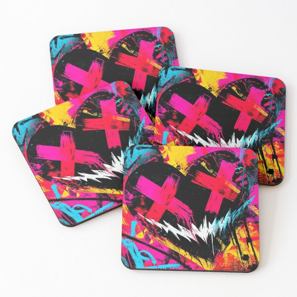 Item preview, GraffitX Pop Chaos Oracle – Abstract Street Surreal Portrait Art designed and sold by Blackcanvas444.