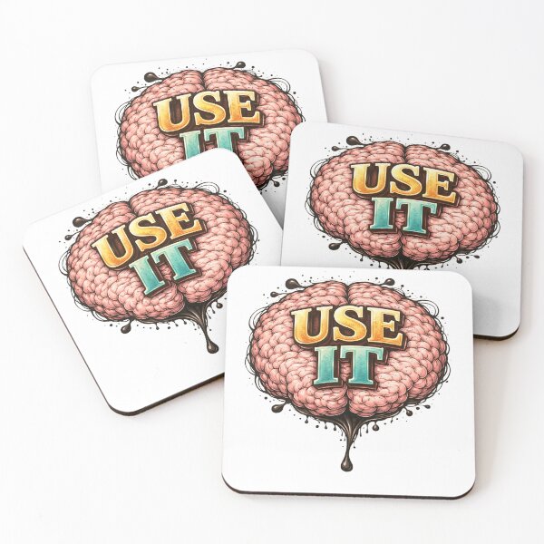 Item preview, Use your brain! designed and sold by CrazyAlpacaDSGN.