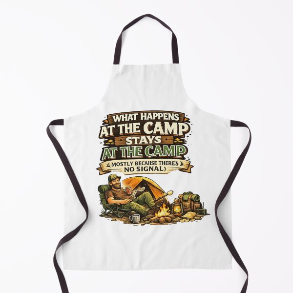 Item preview, What happens at camp, stays at camp designed and sold by PossumsWorkshop.