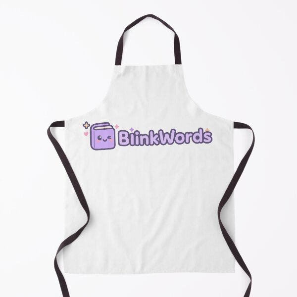 Item preview, Blink Words Logo — Kawaii Book Purple Pastel T-Shirt designed and sold by OrikuStudio.