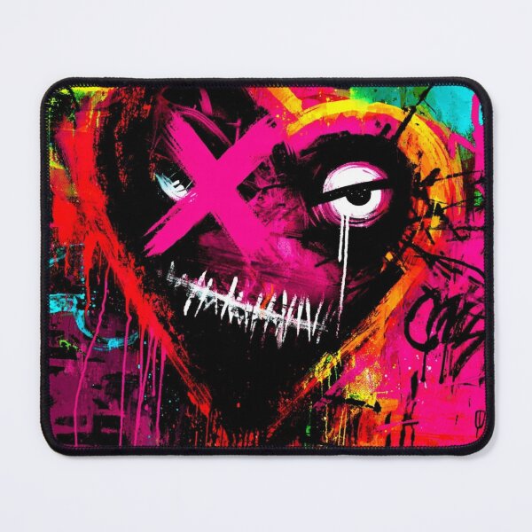 Item preview, GraffitX Pop Chaos Oracle – Abstract Street Surreal Portrait Art designed and sold by Blackcanvas444.