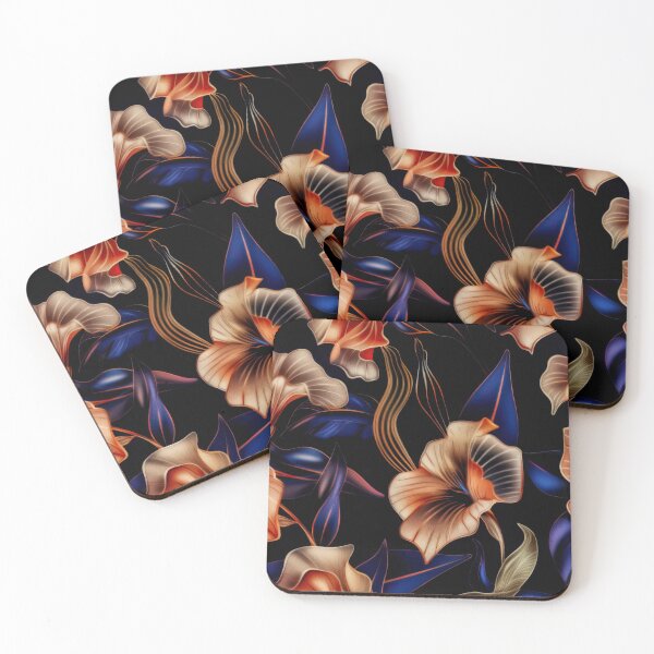 Item preview, Midnight Tropics // Neo-Deco Jungle designed and sold by casaloomaria.