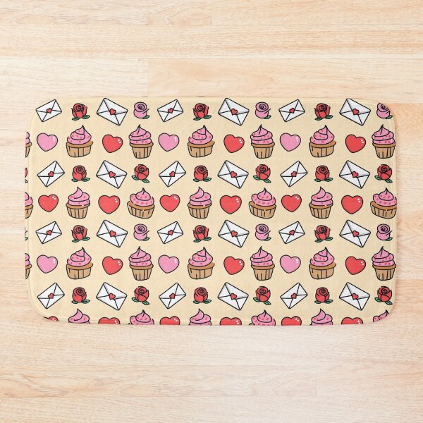Item preview, Cute Cupcakes and Hearts  designed and sold by Mary Spencer.