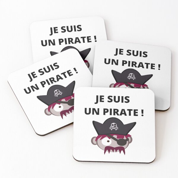 Item preview, I'm a Pirate - Fun Adventure Illustration designed and sold by Instants Design.