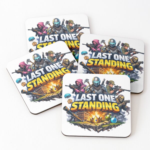 Item preview, Last One Standing – Fortnite Inspired Battle Royale Gamer T-Shirt Design designed and sold by Graphic Therapist.