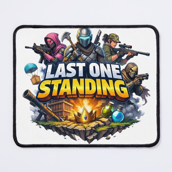 Item preview, Last One Standing – Fortnite Inspired Battle Royale Gamer T-Shirt Design designed and sold by Graphic Therapist.