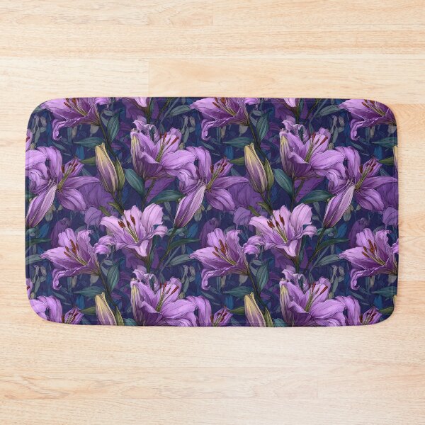 Item preview, Exotic Lilies Floral  - Birthday Flower Pattern  - Baptism Gifts designed and sold by RoyalStarsPatts.