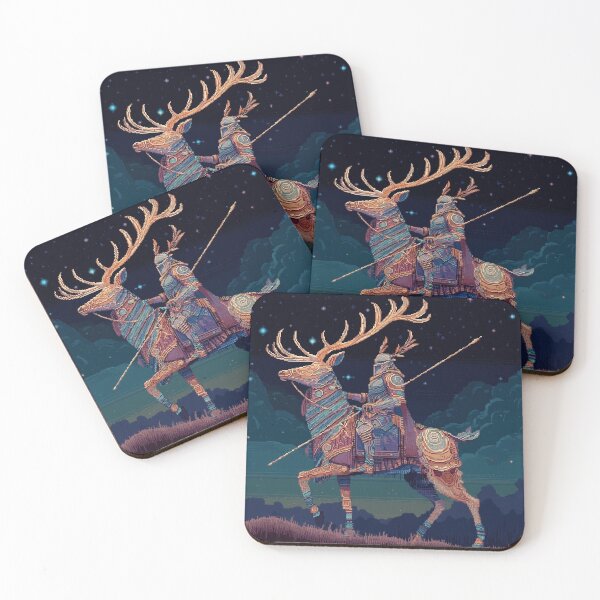 Item preview, Deer Knight Pixel Art designed and sold by Kaos-Bit.