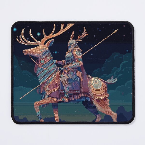 Item preview, Deer Knight Pixel Art designed and sold by Kaos-Bit.