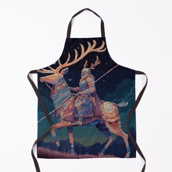 Item preview, Deer Knight Pixel Art designed and sold by Kaos-Bit.