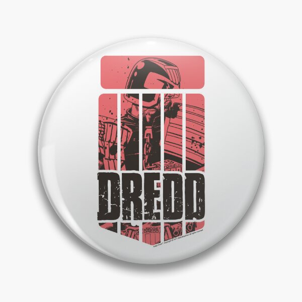 Item preview, Judge Dredd Pink Comic Art designed and sold by All-And-Every.